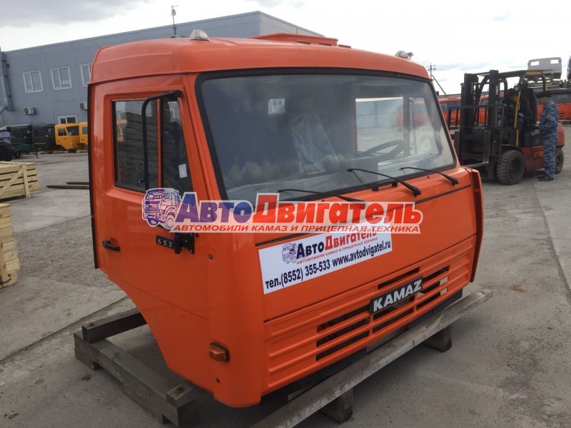 Кабина КамАЗ 6520-5099572-60 высокая крыша ПАО КАМАЗ
