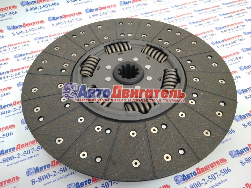 Диск сцепления ведомый 200036, 1878000036 КамАЗ КАВЗ Cummins FLRS