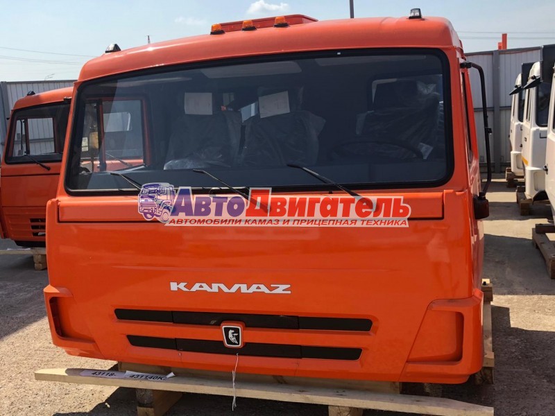 Кабина КамАЗ 43118-5099599-46 в сборе без спального места ПАО КАМАЗ