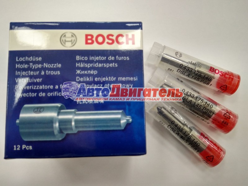 Распылитель форсунки bosch 0433175140, dsla 145 p 681 Cummins eqb, 4/6bta, 6ct
