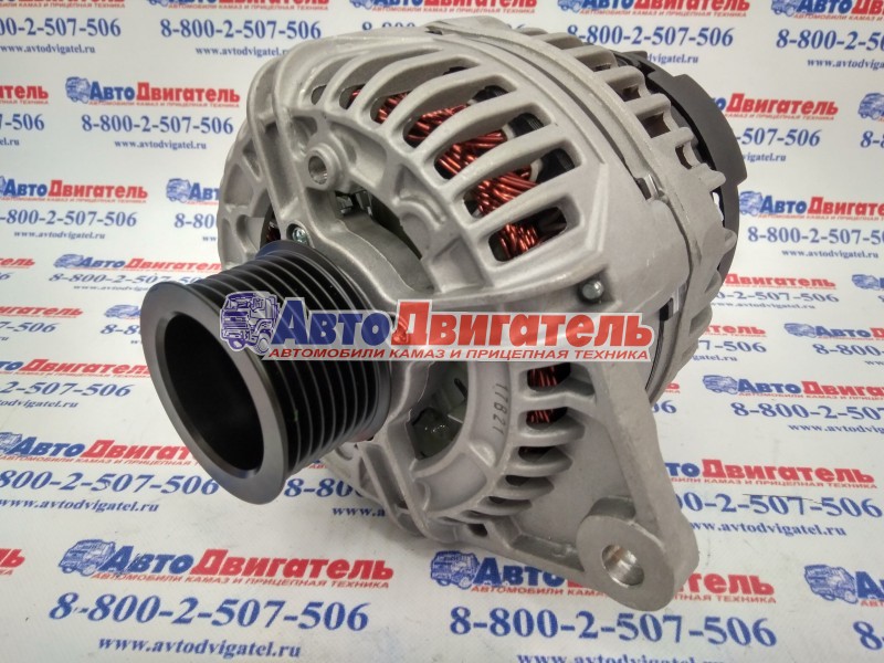 Генератор 0124555052 28V 80А КамАЗ ЕВРО 3 BOSCH