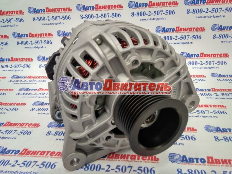 Генератор 0124555052 28V 80А КамАЗ ЕВРО 3 BOSCH